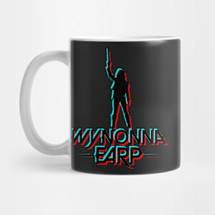 Wynonna Earp Retro Glitch - Black Mug